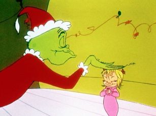 Cindy Lou Who and the Grinch